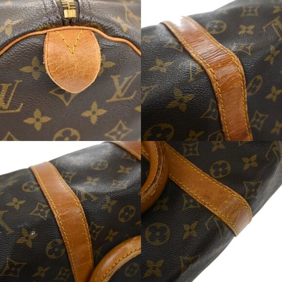 LOUIS VUITTON Keepall 45 Travel Hand Bag Monogram Leather Brown M41428 86YH515 - Picture 10 of 16